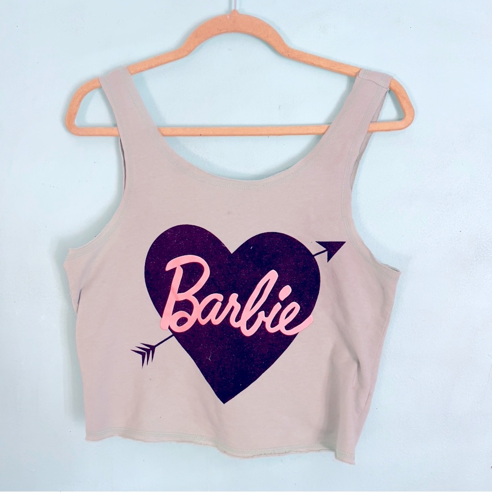 Barbie Sm Mint Crop Top